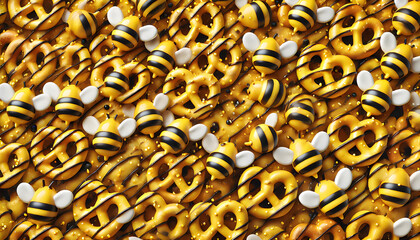 Honey Bee Pretzels