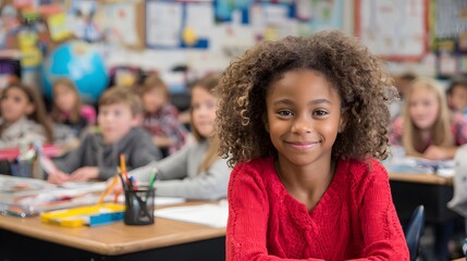 diverse classroom scene showing hope inspiration and opportunity for all learners