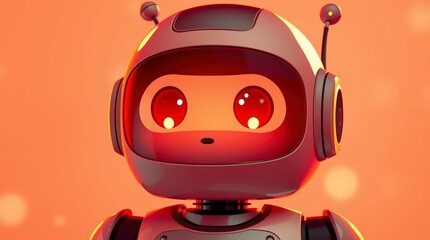 Cute Robot Character