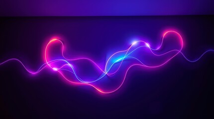 Neon Light Abstract