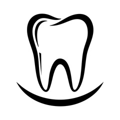 Dental logo vector illustration. Logo design for dentist or dental company or medical branding