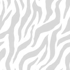 zebra seamless pattern. grey stripped background. abstract organic pattern. vector background for fabric print, wrapping paper, textile and wallpaper.
