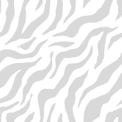 zebra seamless pattern. grey stripped background. abstract organic pattern. vector background for fabric print, wrapping paper, textile and wallpaper.