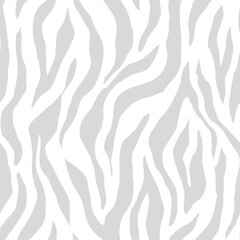 zebra seamless pattern. grey stripped background. abstract organic pattern. vector background for fabric print, wrapping paper, textile and wallpaper.