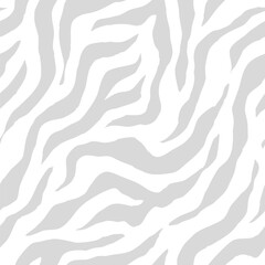 zebra seamless pattern. grey stripped background. abstract organic pattern. vector background for fabric print, wrapping paper, textile and wallpaper.