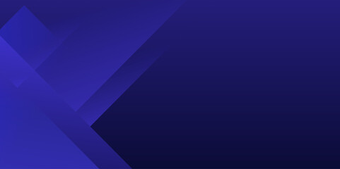 Abstract geometric background with overlapping blue and purple shapes, creating modern and dynamic design