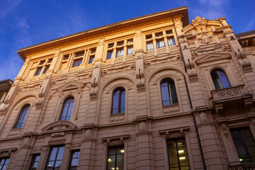 An Italian renaissance building