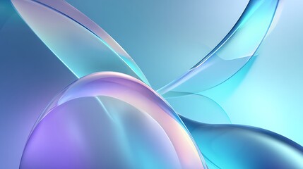 Fototapeta premium Abstract Gradient Background Elegant Waves Smooth Light Effect Modern Design Template Wallpaper Backdrop Presentation