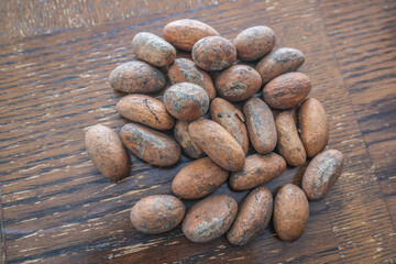 Pile of Bitter Kola Nuts to serve