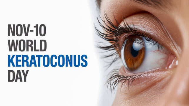 World keratoconus day nov 10 awareness for eye disease and vision health