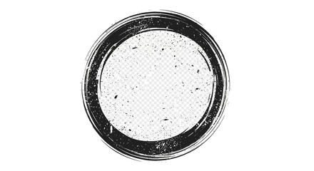 Close-up view of a circular object with a dark rim and a textured interior.