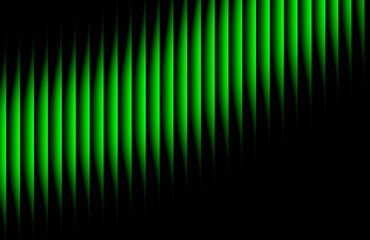 Hand made Abstract green lines on black background modern design element simple geometric pattern