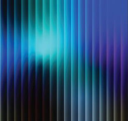 Obraz premium Futuristic Blue Light Wave Lines on Black Background | Neon Tech Gradient Stripes White-to-Blue Gradient Glass Effect Background with Neon Glow & Soft Motion Waves and vector design 