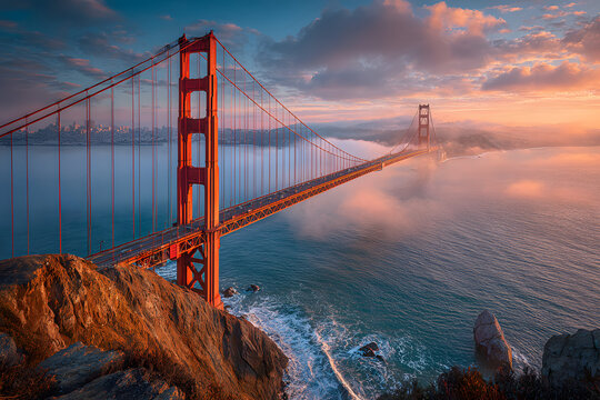 Golden Gate Bridge, San Francisco, California, USA