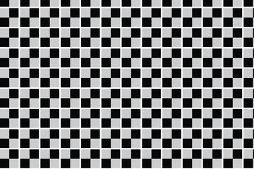 Fototapeta premium Abstract Black and White Checkerboard Pattern Seamless Background for Design and Web Use