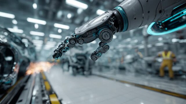 未来工場を担う精密ロボットアーム
