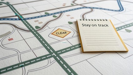 Stay on Track with a Clear Roadmap and Notebook for Planning