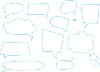 Fototapeta premium Speech bubbles