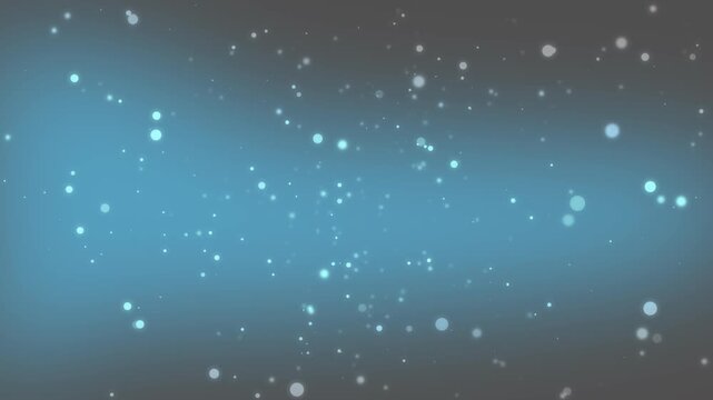 Animation backdrop with blue gradient and white bokeh lights for elegant scenes. Great for animated projects needing a touch of luxury.