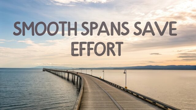 Tranquil Bridge Over Calm Waters Under a Beautiful Sky at Dusk - Powered by Adobe