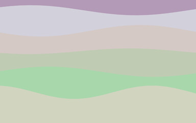 Fototapeta premium Gentle pastel waves background with a soothing and harmonious feel, ideal for creating a peaceful and relaxing atmosphere