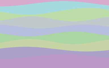 Pastel waves background with soft, calming colors creating a peaceful and serene atmosphere for your design projects