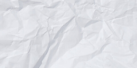 White crumpled paper background with a textured, wrinkled style. White crumpled paper background with a textured, wrinkled style. 