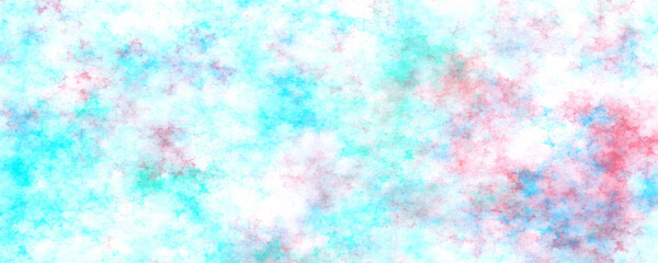 Abstract white, blue, and red watercolor texture background. Colorful grunge paint splash pattern. Artistic ink stain vector illustration for modern design or wallpaper