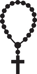 Rosary Beads Vector Design
