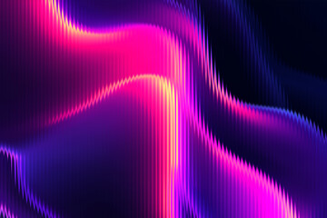 Abstract colorful wave design