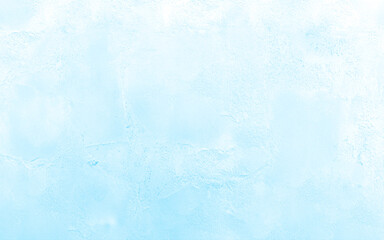 Bright blue texture. Colorful blue background. Bright blue surface. Rough blue wall.
