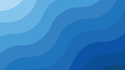Abstract light blue waves background with smooth transitions, creating a refreshing and visually appealing backdrop for design projects