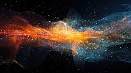 Big data visualization of the planet with data flows