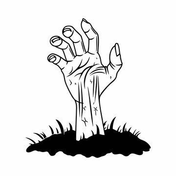 vector illustration of a hand