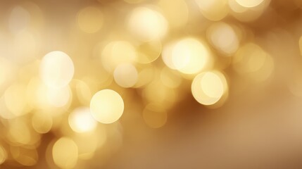Fototapeta premium Sparkling golden lights blurred background, celebration texture,