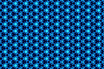 Abstract blue and black pattern backdrop
