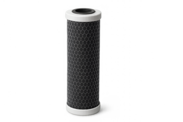 Carbon block water filter cartridge for purification system