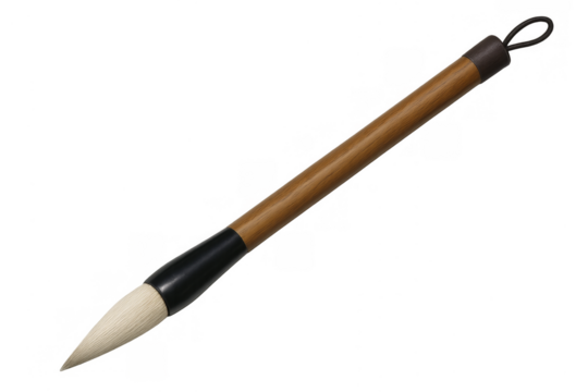 Calligraphy brush for traditional east asian writing and painting
