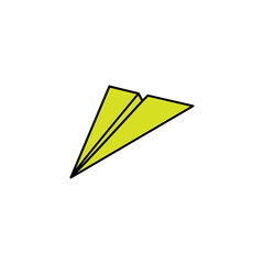 Paper Plane Illustration