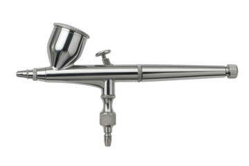 Airbrush spray gun metal tool transparent background