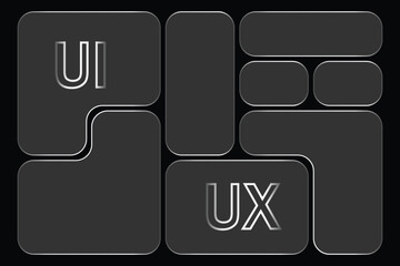 Simple vector file text graphic illustration for design