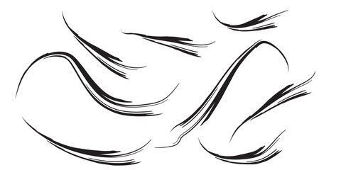 Black line art vector illustration of a woman's silhouette with a bird or eagle tattoo-like design, suitable for a logo, symbol, or icon