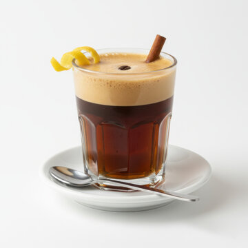 Un vaso de caf&eacute; carajillo