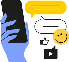 hand drawn vector illustration