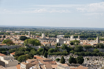 Obraz premium Panoramic View of Avignon, Provence, France