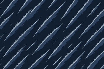 Seamless pattern of diagonal claw scratch marks on dark background