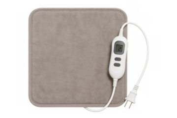 Electric heating pad with digital controller for therapy