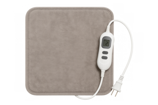 Electric heating pad with digital controller for therapy