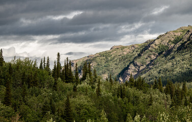 landscape in the mountains