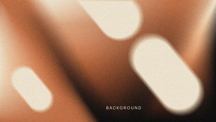 Abstract beige brown gradient dark background grainy noise texture banner, website header design